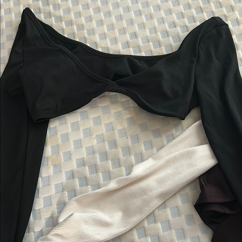 Elegant Black Women's Intimate Set